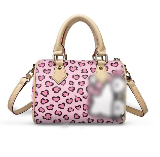 PINK ICON CHEETAH PURSE (pre-order)