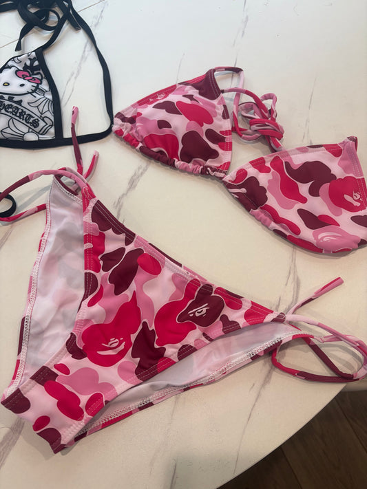 PINK LUXE SWIMSUIT
