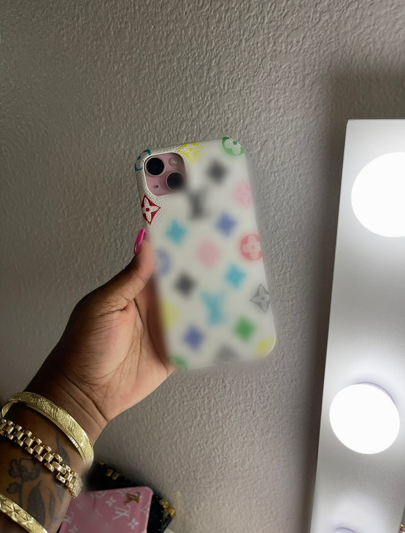 WHITE COLORFUL CASE (pre-order)