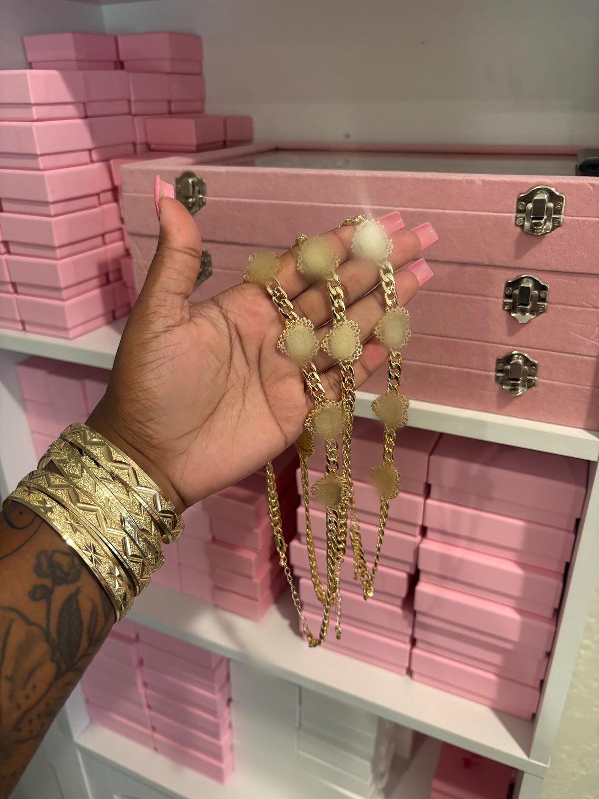 BB HRT ROLLIE NECKLACE