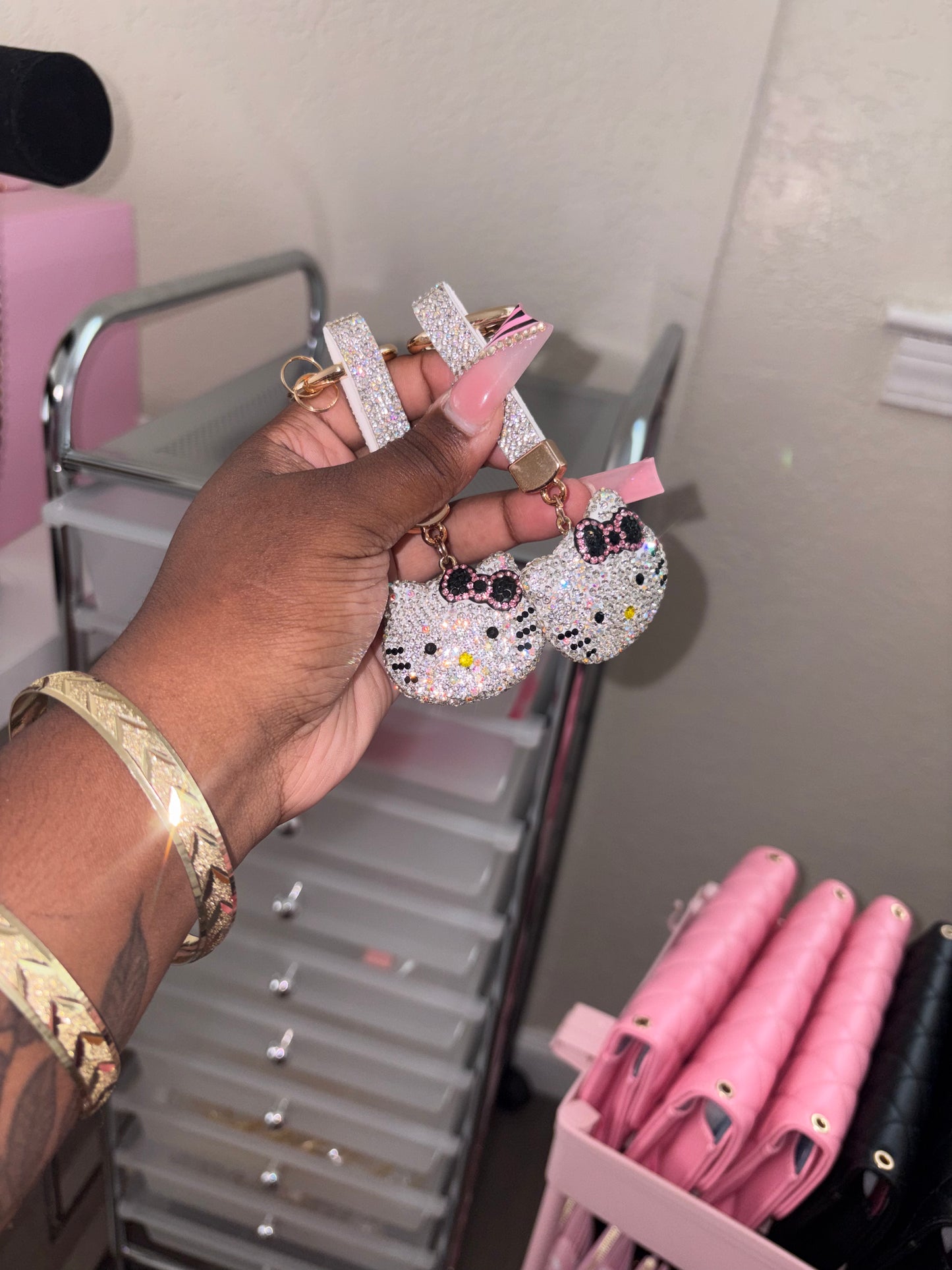 HK BLING KEYCHAINS