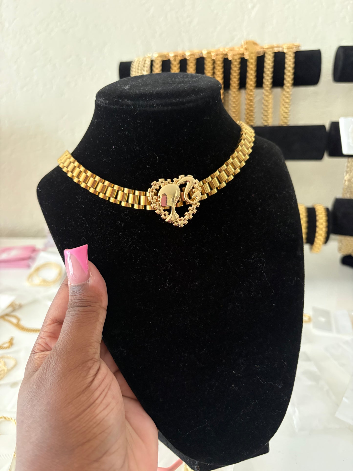 BARBIE ROLEX NECKLACE