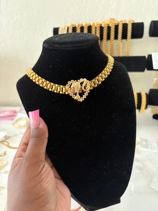 BARBIE ROLEX NECKLACE