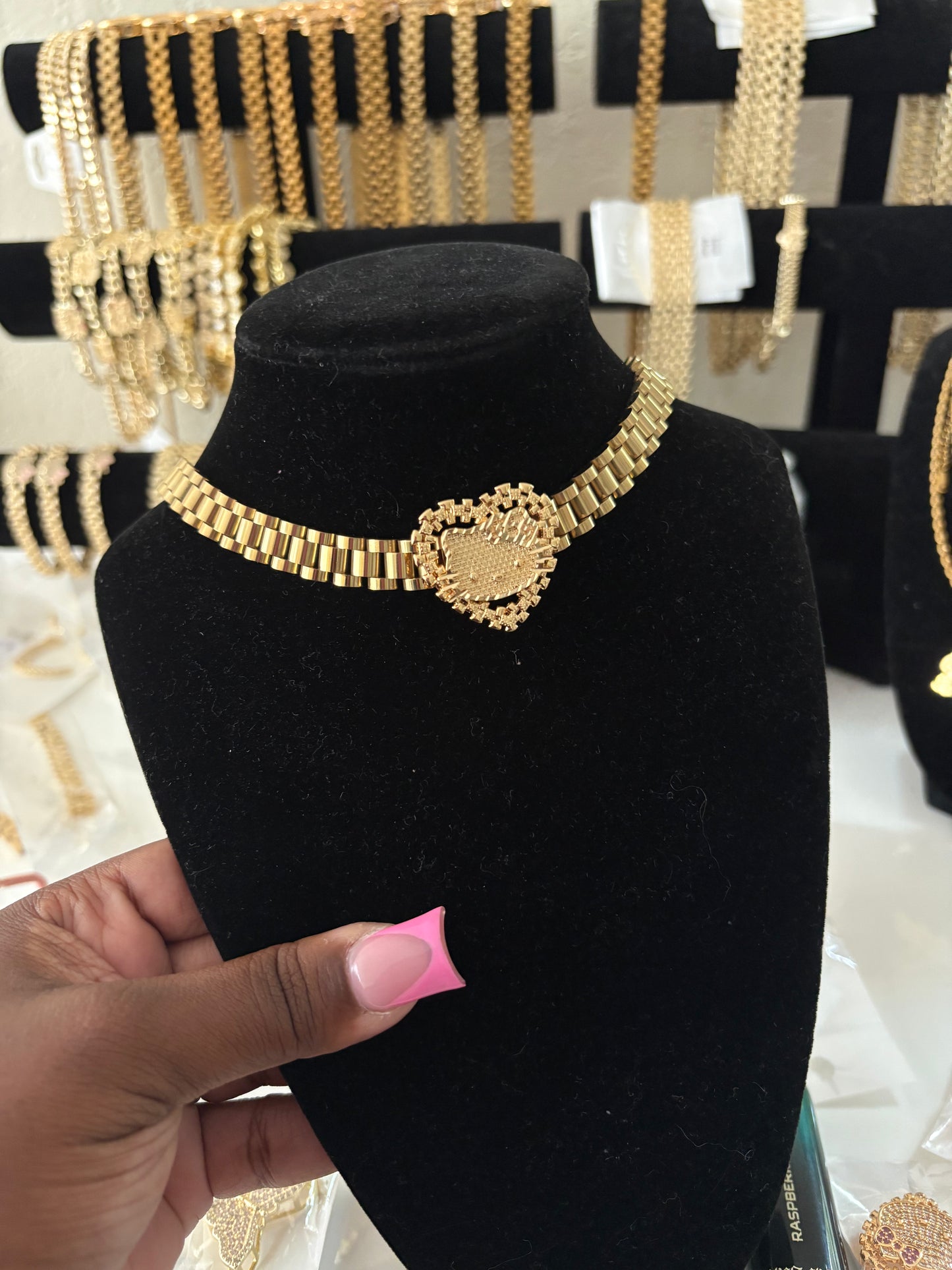 HK ROLEX NECKLACE