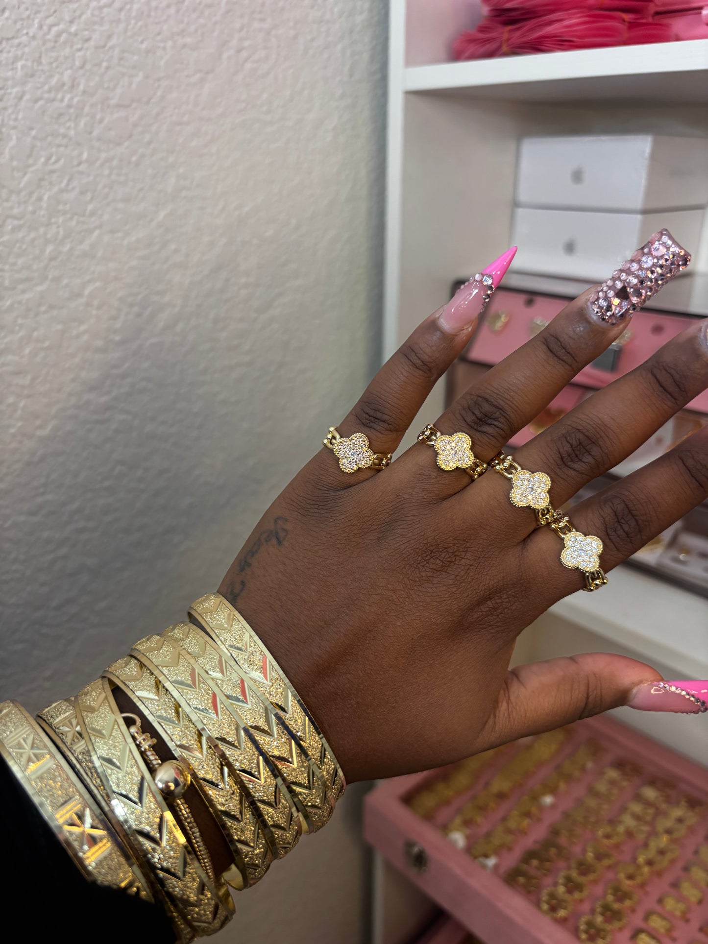 CLOVER RING (adjustable)