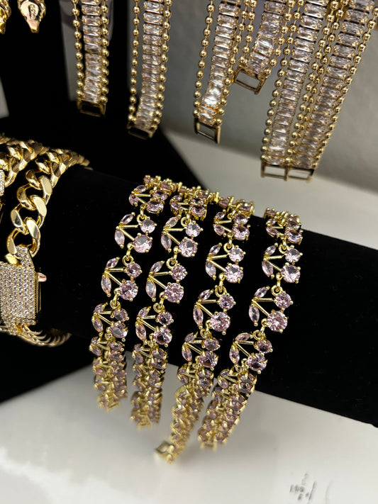 PINK CHERRY BRACELET