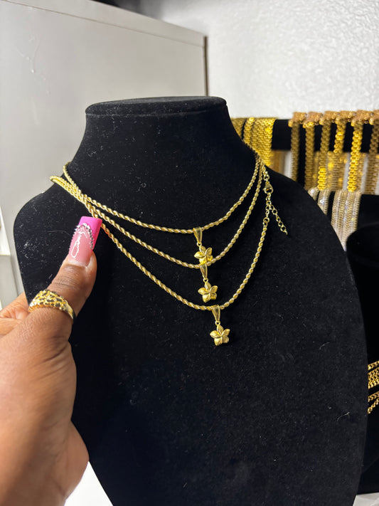 FLOWER NECKLACE