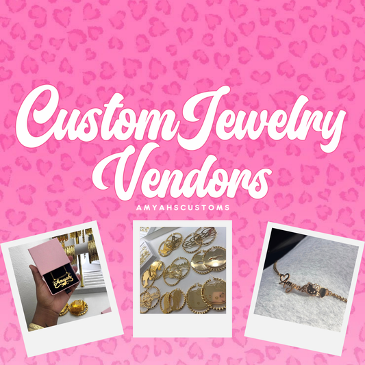 CUSTOM JEWELRY VENDORS
