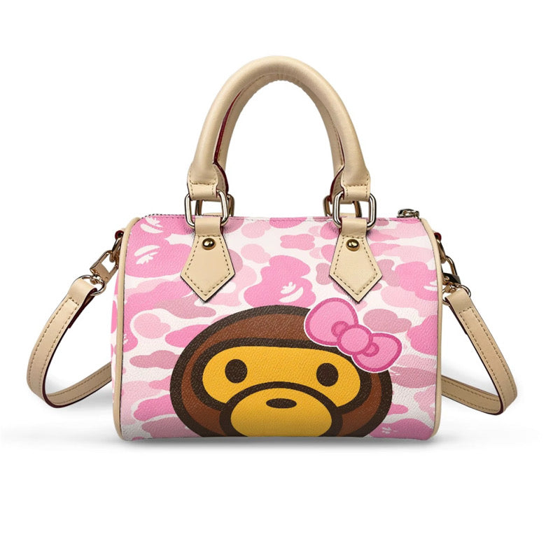 PINK MONKEY PURSE (pre-order)