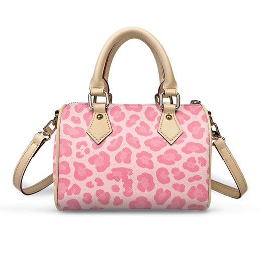 LIGHT PINK CHEETAH PURSE (pre-order)