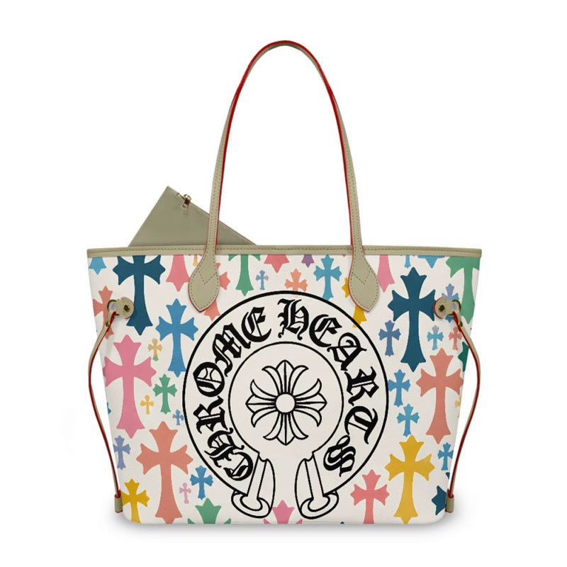 COLORFUL CHROME TOTE BAG (pre-order)