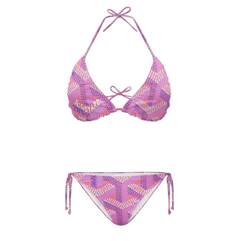 PURPLE GOYARD SWIMSUIT (pre-order)