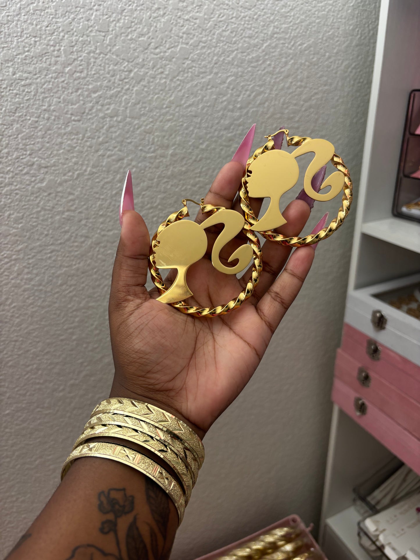 BARBIE HOOPS