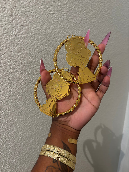 BRATZ DOLL HOOPS