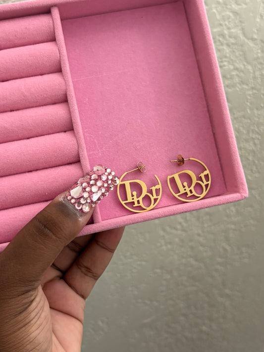 MINI DIOR HOOPS