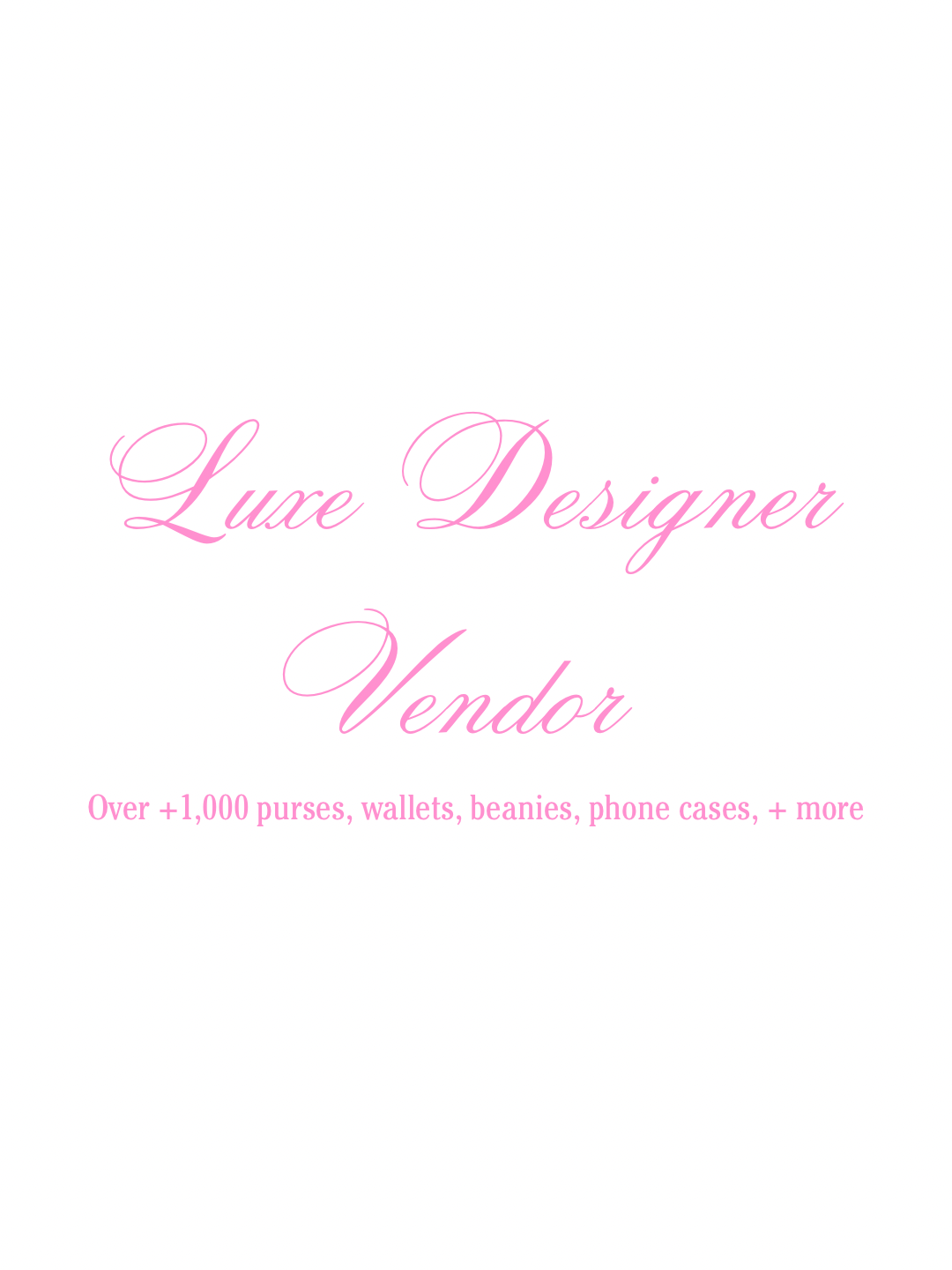 LUXE VENDOR