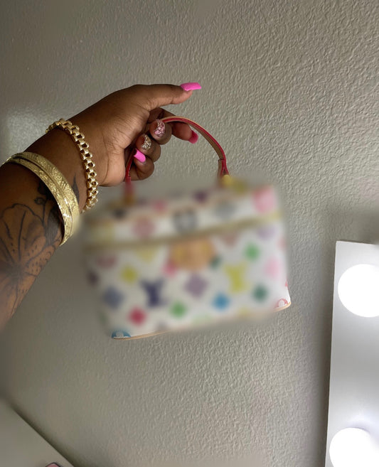 COLORFUL LUXE MAKEUP BAG (pre-order)