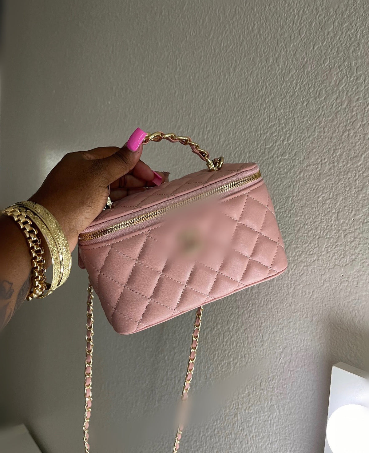 PINK LUXE MAKEUP BAG (pre-order)