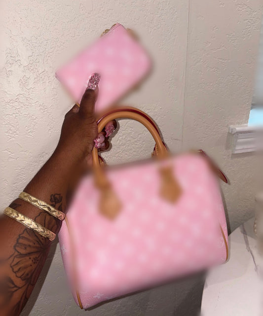 PINK LUXE PURSE (pre-order)